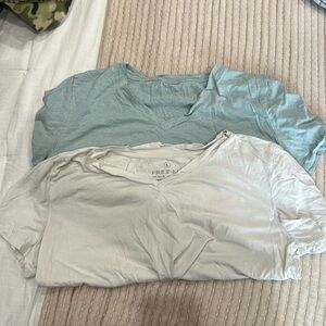 Women’s Free Fly V neck t shirts